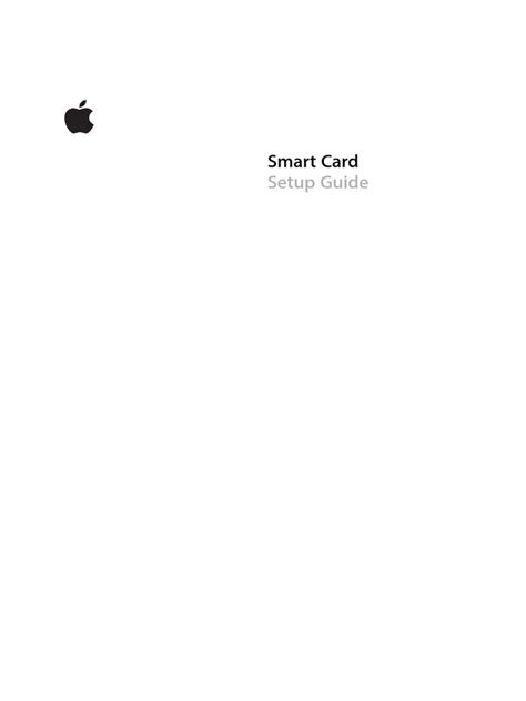 connect smart card through a mac|Use a smart card on Mac .